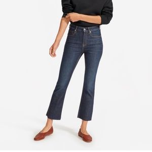 Everlane Kick Crop Jean - Dark Blue Wash Size 29